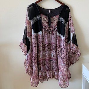 Fall Free People Boho Dress Size XS